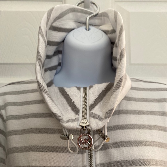 NEW! MICHAEL KORS WOMENS FULL ZIP SWEATER JACKET - Picture 2 of 8